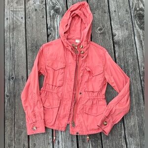 Michael Kors hooded utility jacket